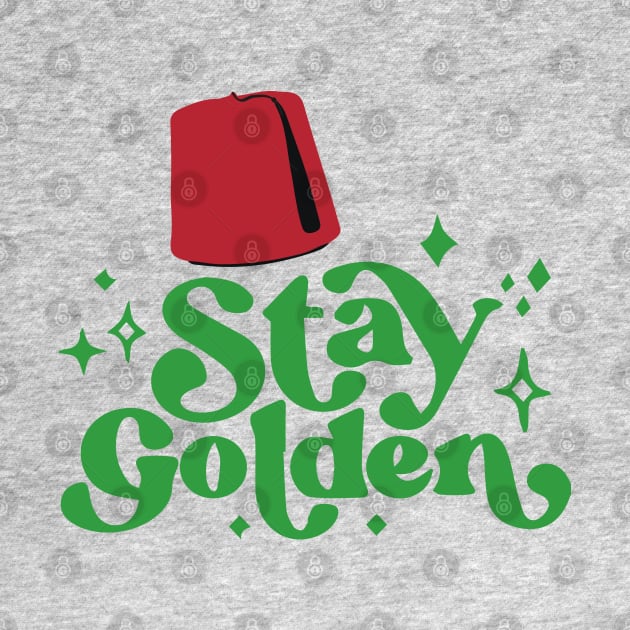 Stay golden stay moroccan by ARTWEARABLE.MA